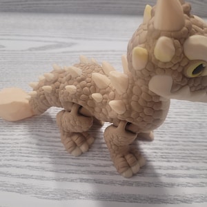 3D Printed Articulating Earth Flexi Dragon
