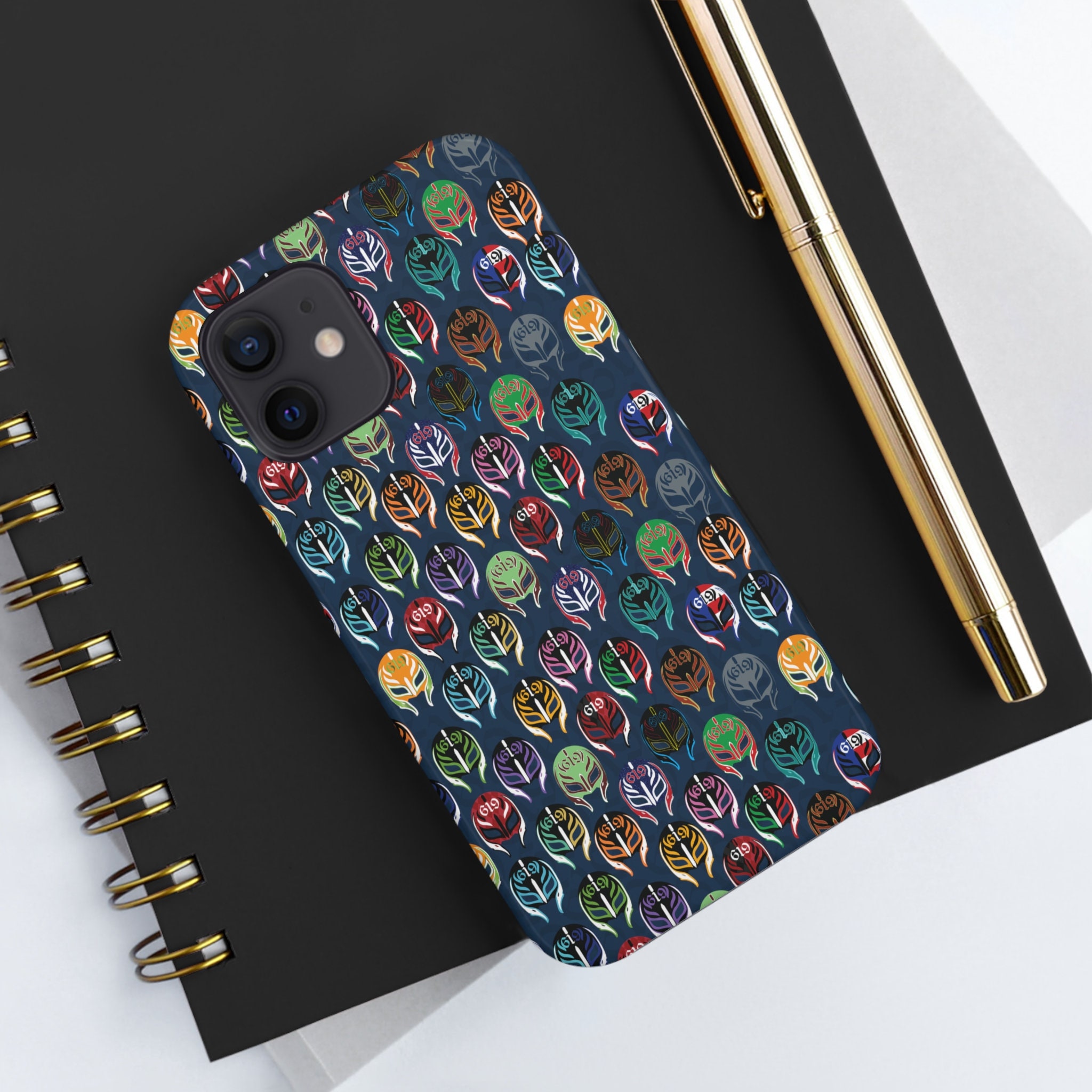 Rey Mysterio Mask Pattern Tough Phone Cases Case-mate - Etsy
