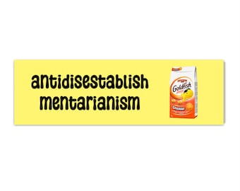 Naklejka na zderzak „Antydezorganizacja”