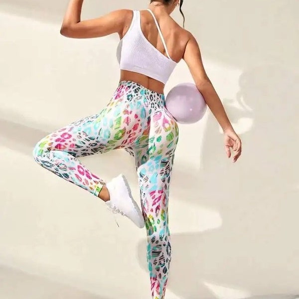 Seamless Sport Leggings Women High Waist Print Yogo Stretch Fitness Legging Fashions Push Up Butt Trainning Jogging Pants