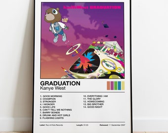 Kanye West – Abschlussalbum-Cover-Poster