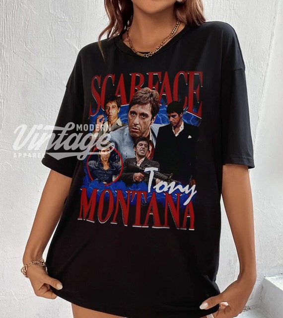 Scarface Tony Montana Shirt Movie Shirt Classic 90s Graphic - Etsy