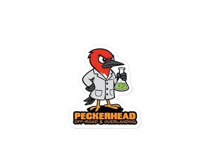 Dr. Peckerhead sticker