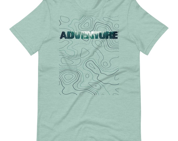 Adventure Topographic Tee