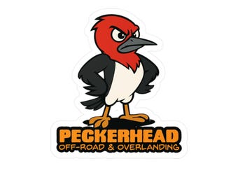 Peckerhead Off Road Overland Vinyl Sticker