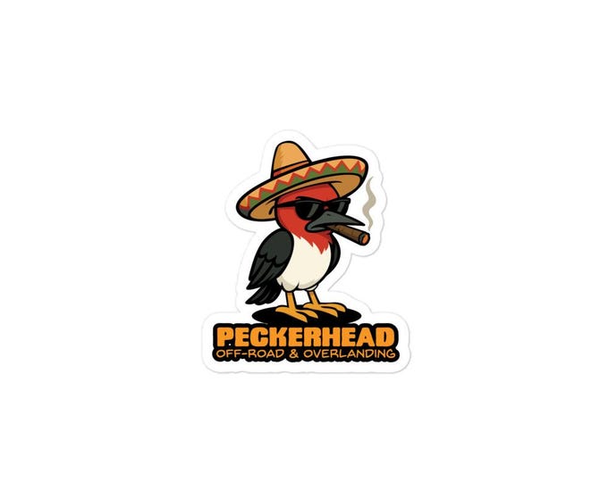 El Peckerhead sticker