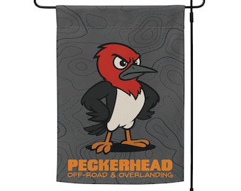 Peckerhead Off-Road Overland Camp Site Flag