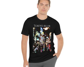 Civilized Savage Tokyo Blur Unisex Jersey Short Sleeve Tee