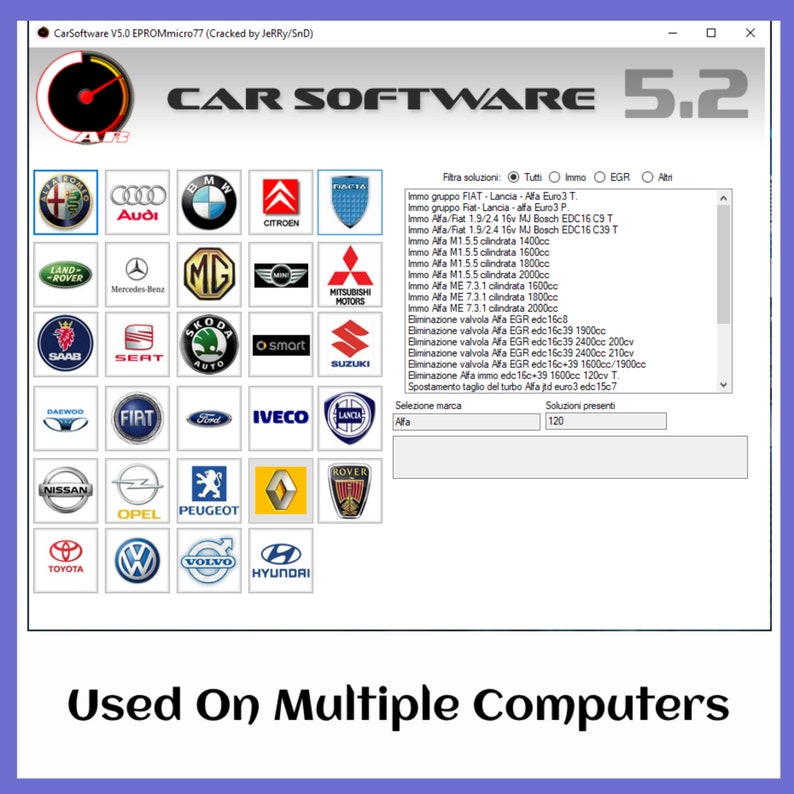 Universal Software for Decoding Immo off Egr and Hot Start Fix Tool ...