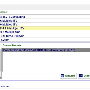 Logiciel de diagnostic de véhicule multilingue Multiecmscan 4.9 2022 avec fonctions avancées, compatible avec Alfa, Fiat, Lancia et Jeep Chrysler image 4