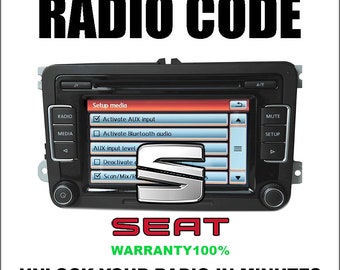 Sblocco Codici Radio Sedile Stereo Decodifica Serie Rcd 510 Codici Sicuro Rns315 1 Servizio Veloce