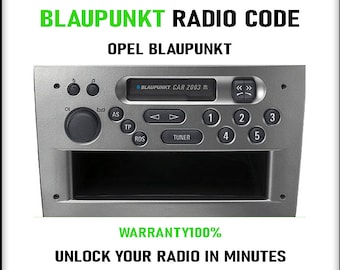 Blaupunkt Radio Codes Unlock Stereo Passt Autos Ford NISSAN Bmw Opel