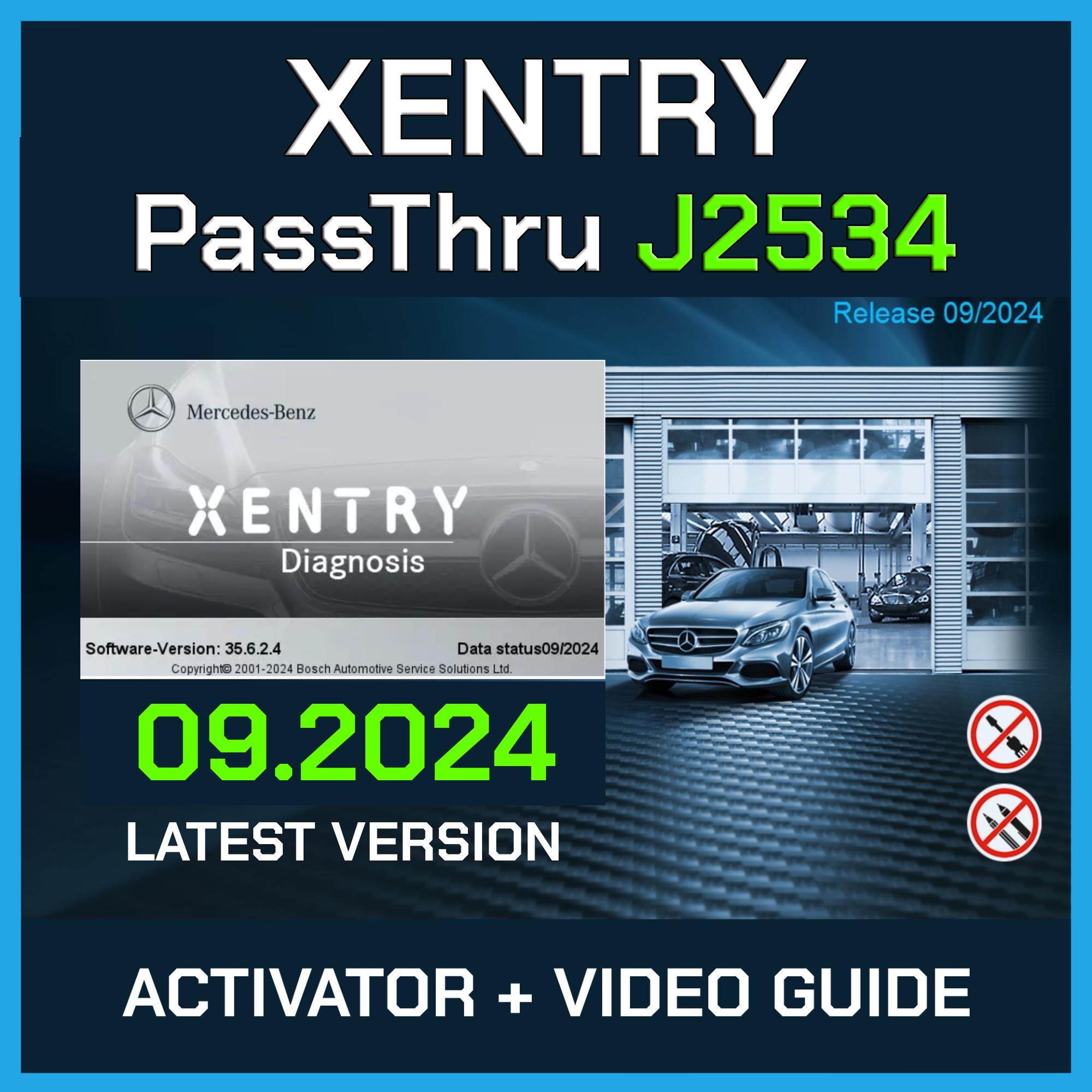 Xentry Passthru J2534 Mercedes XPT 09.2024 Latest Version Xentry Passthru J2534 Mercedes XPT 09.2024 Latest Version