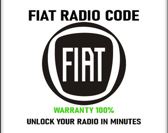 Codici radio Fiat Alfa Lancia Sblocco Bosch Blaupunkt Continental Visteon 7 Servizio codice PIN