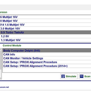 2023 Multiecmscan 5.1 Software diagnostico per veicoli multilingue con funzioni avanzate compatibile con Alfa, Fiat, Lancia e Jeep Chrysler immagine 3