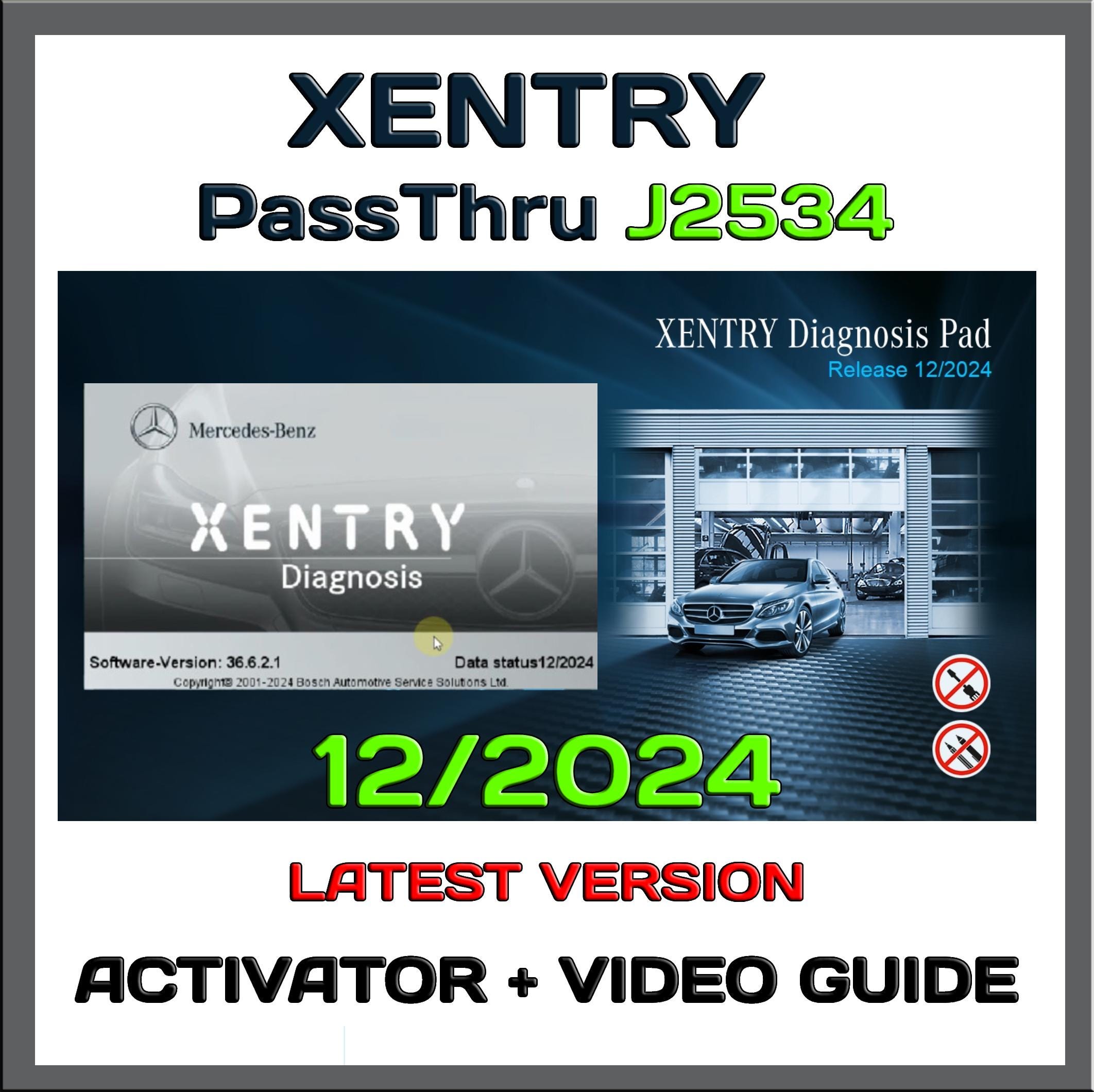 Xentry Passthru J2534 Mercedes XPT 12.2024 Latest Version Xentry Passthru J2534 Mercedes XPT 12.2024 Latest Version