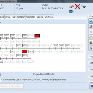 ODIZ Service 23.01 Mehrsprachige Fahrzeug-Diagnosesoftware Bild 2