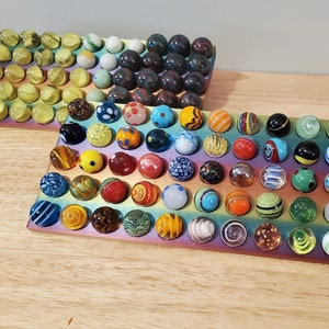 50 Piece 3/4" Marble Riser / Marble Display (Marbles not included and pattern may vary.)