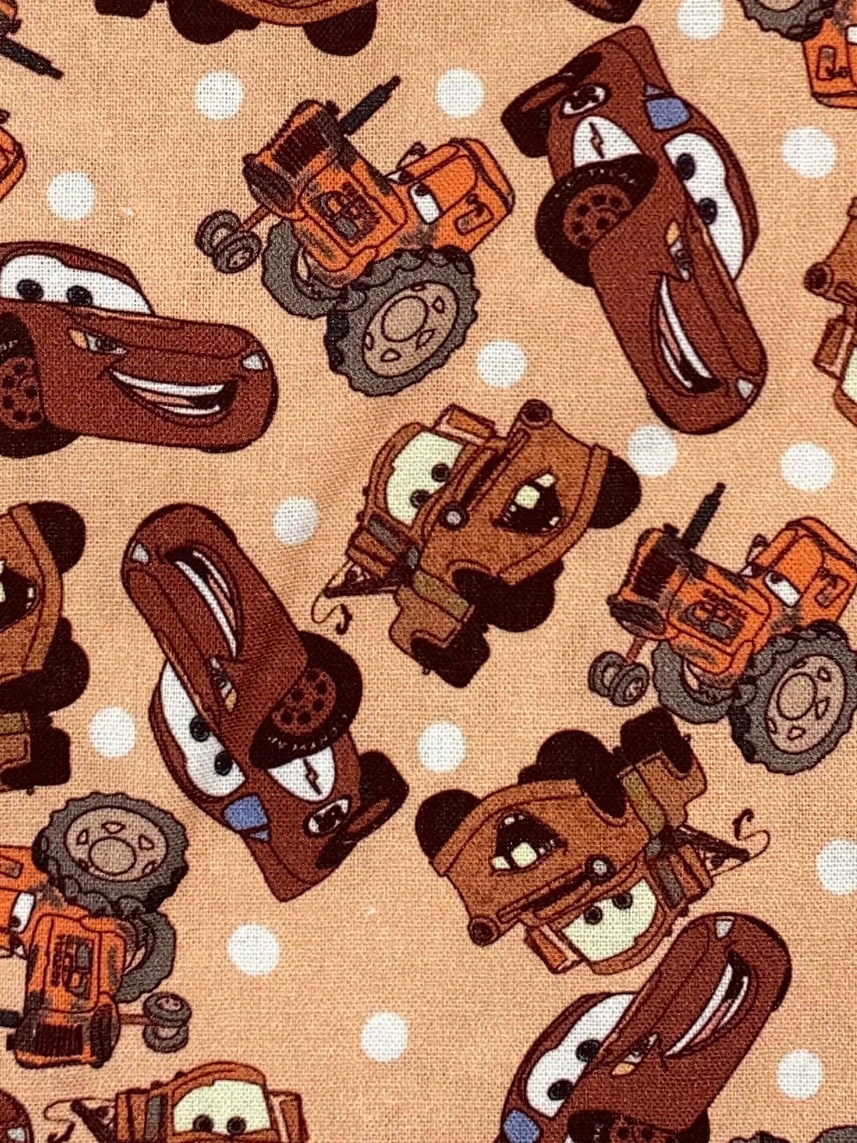 Disney Cars Fabric 100 Cotton Fabric by the Yard Lightning Mcqueen Tow