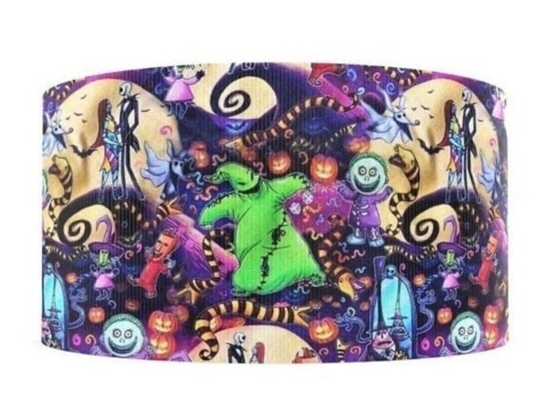 Disney Nightmare Before Christmas Ribbon 1 and 1.5 High Quality
