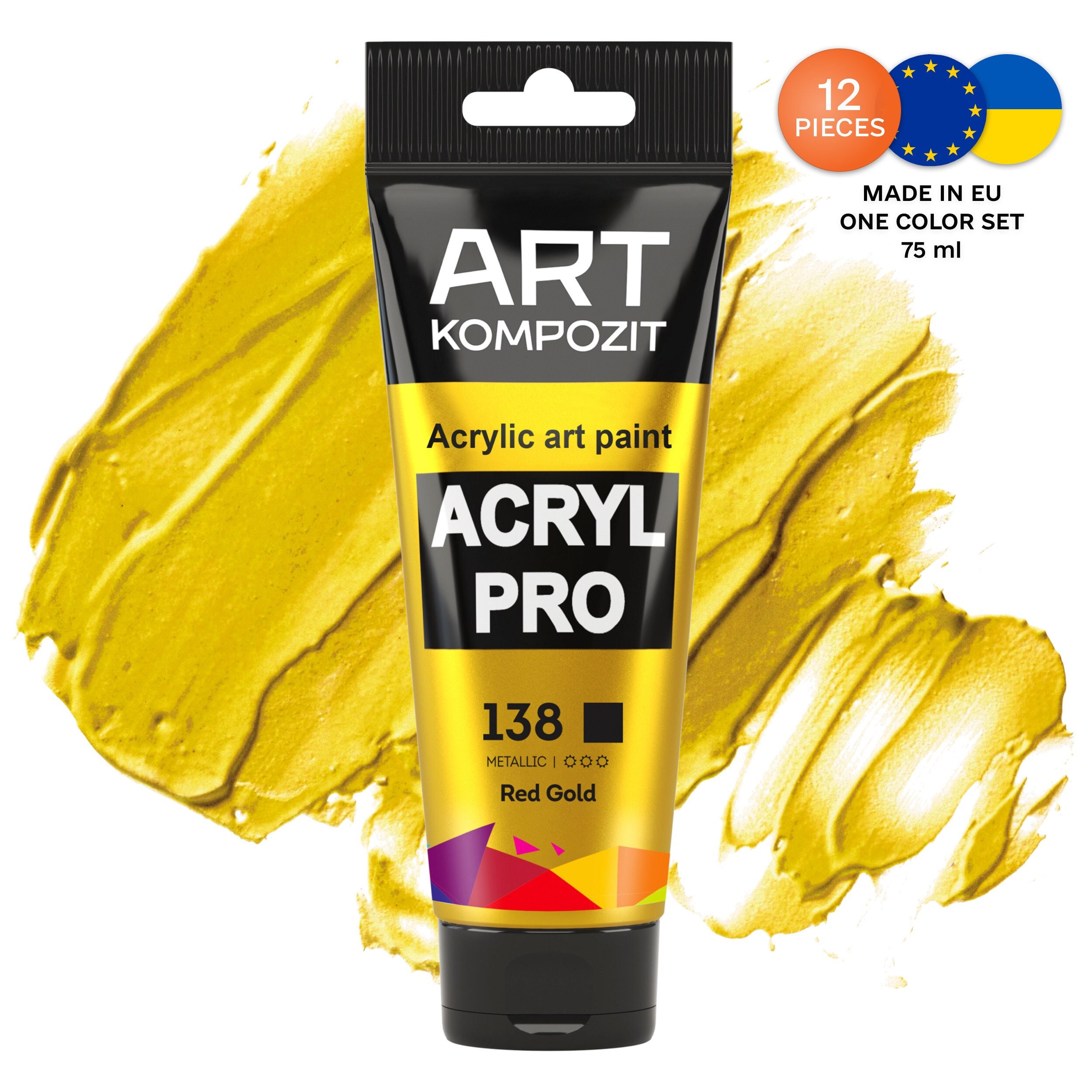Pintar Art Supply Acrylic Pouring Paints, Set of 20 Colors Easy Pour  Acrylic Paint Pre-mixed, Water-based Craft Paint, 2oz Bottle 