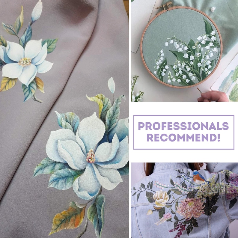 a collage of photos with flowers and text that reads professionals recommend