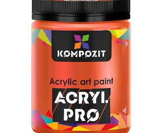 ACRYL PRO , Acrylic Paint - 430 ml for Canvas, Wood and Cardboard - ArtKompozit