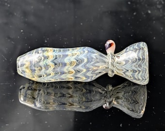 3,25 pollici American Glass Chill - Avvolgi e rastrella con fumo d'argento