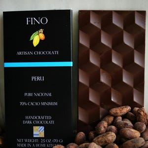 Reep 70% pure Peru-chocolade