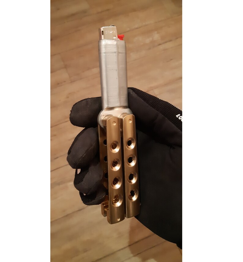 Butterfly Knife Case Balisong for Bic Mini Lighter Etsy