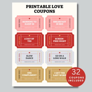 Valentinstag Liebesgutscheine, Date Night Gutscheine, Date Glas Ideen, Date Night Ideen, Date Idee Gutscheine für Paare, Frech, Romantisch