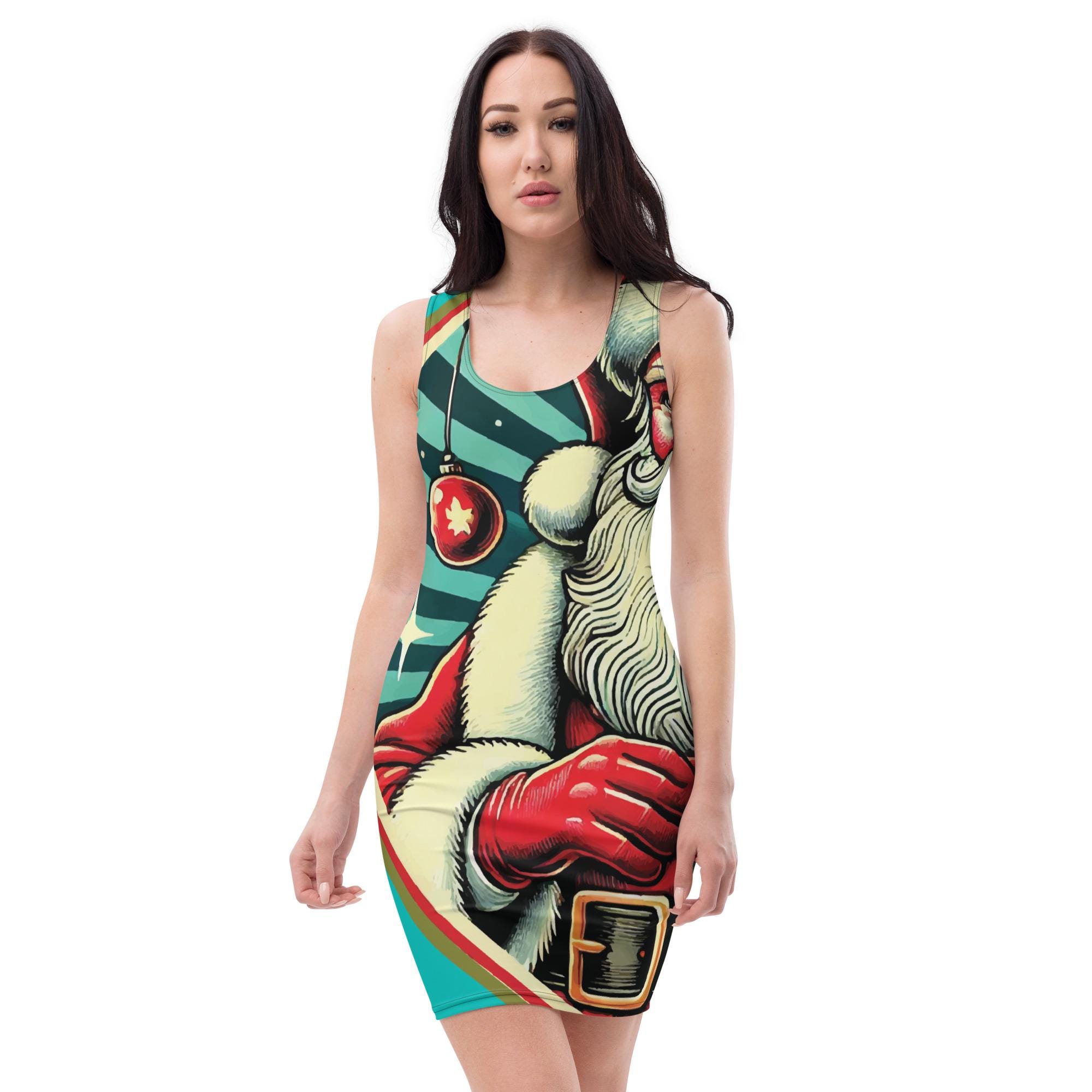bodycon santa dress Size:8-9 years babywere coming for your pink beach cover up Brunch And Go Floral