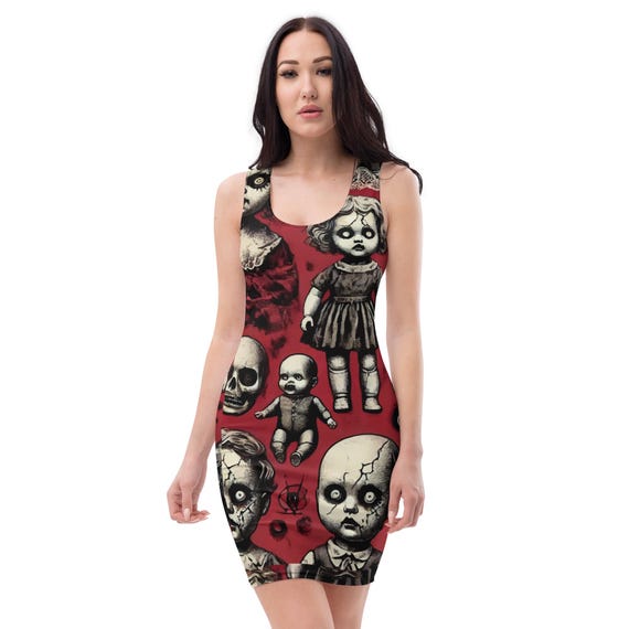 halloween bodycon dress Golden Skeleton Bodycon Dress