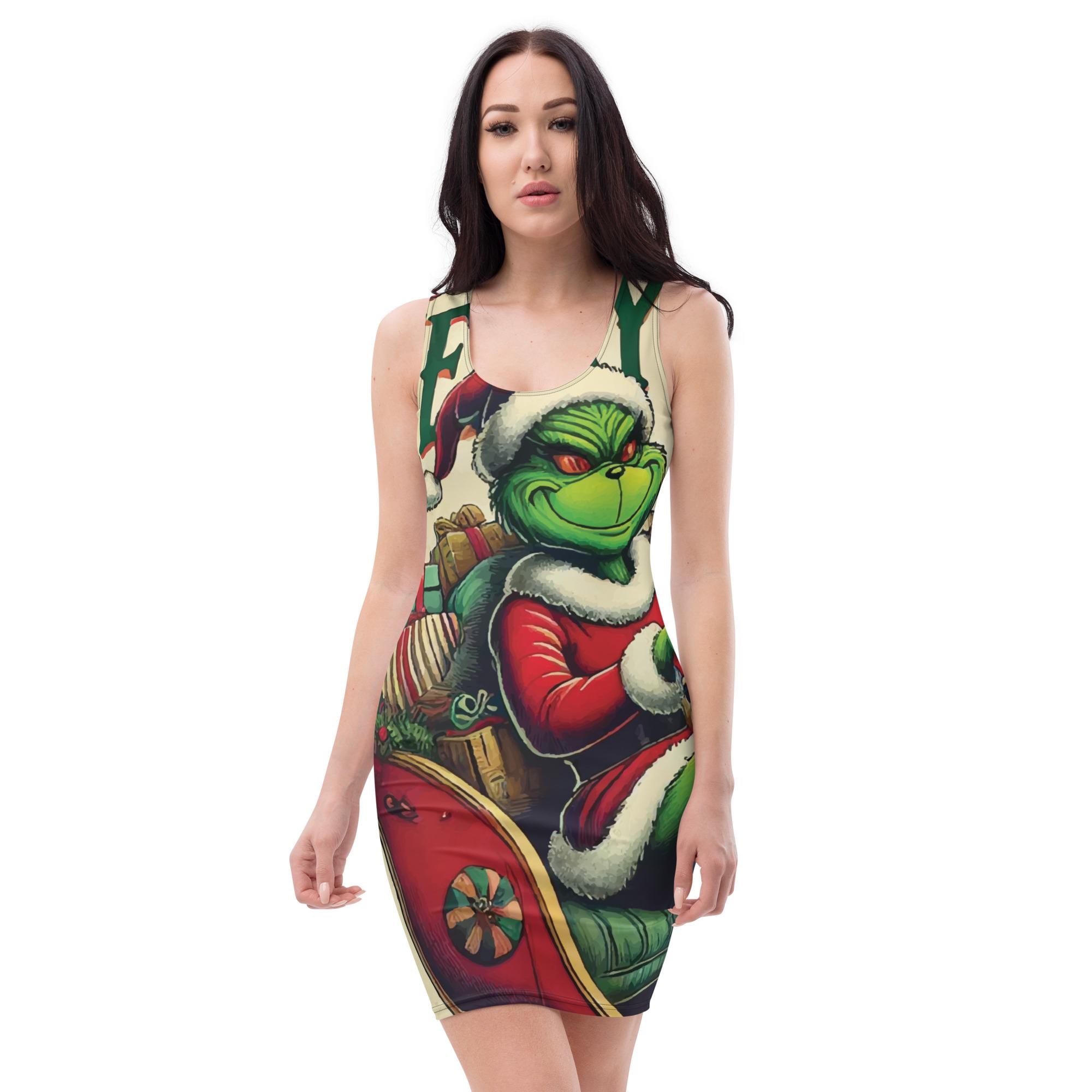 Womens Grinch Dress - Etsy