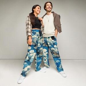 Wide-Leg Joggers - Unisex - Fashionable