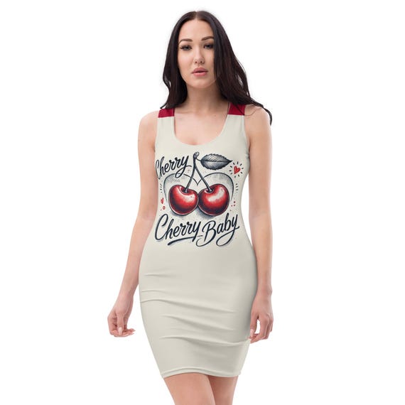 cherry bodycon dress Bailey Mini Dress