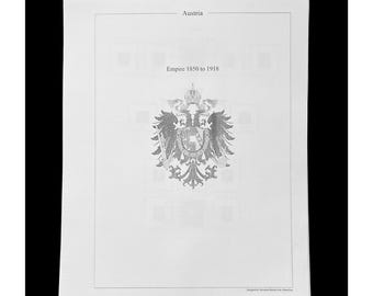 283 sellos de Austria 1850-1966 Colección Vintage Bosnia Turquía Franqueo debido MNH