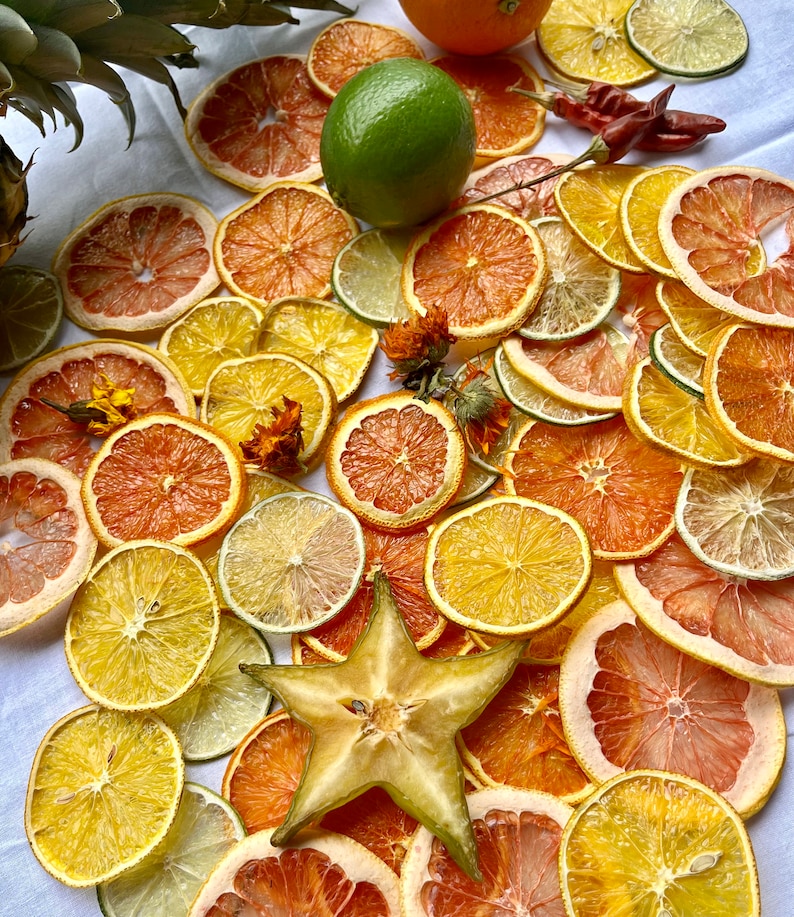 Cocktail Garnish Citrus Wheels