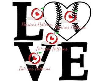 Baseball & Softball Silhouette SVG Bundle | Sport Stickers (Digital Download)
