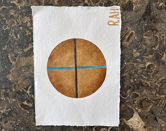 Círculo con líneas que lo atraviesan por el medio