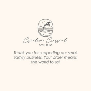 May include: Black and white logo for Creative Current Studio, featuring a stylized illustration of a kite flying over a wavy line representing water. The text "Creative Current STUDIO" is below the logo.