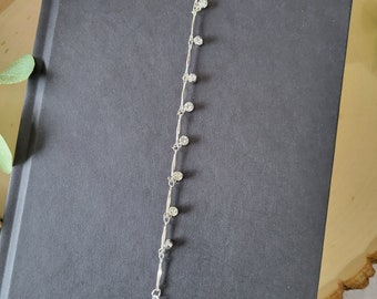 Rhinestone Chain Bookmark