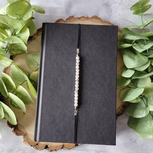 Red Splatter Bead Bookmark