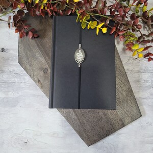 Snake Medallion Etched Stainless Bookmark