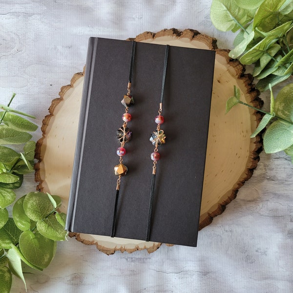 Wire Wrapped Flower Beads Bookmark