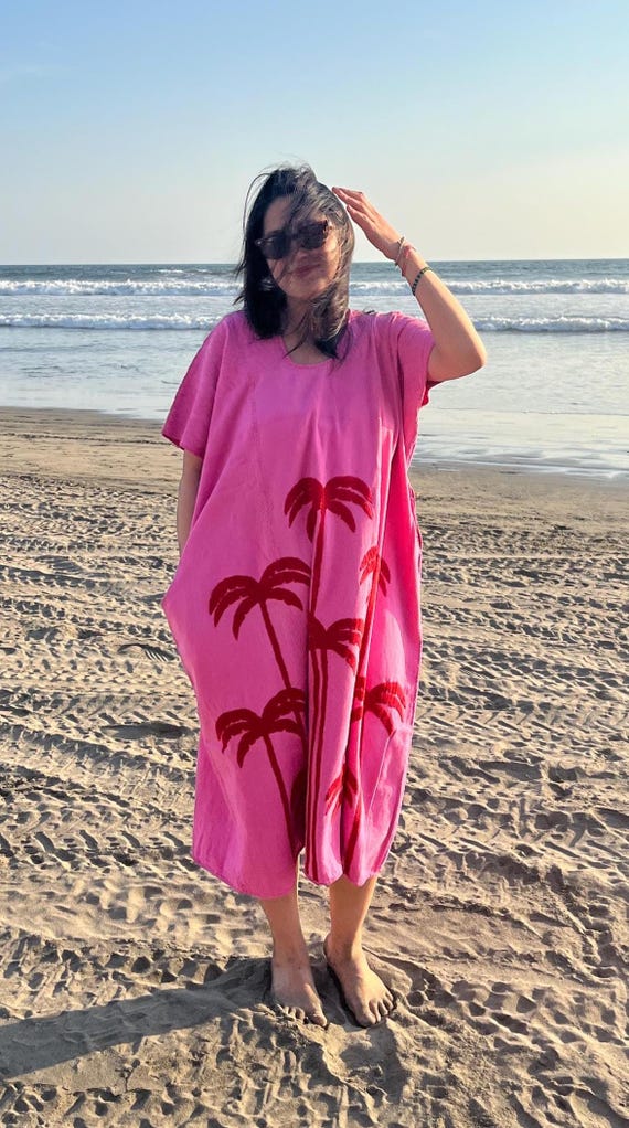 pink palm tree dress Picnic Mini Dress