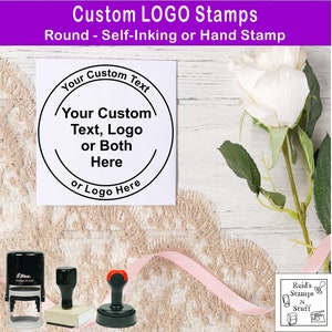 Custom Business Logo Stamp, Custom Logo Stamp, Custom Rubber Stamp, Custom Stamp, Business Logo, Self Inking Stamp