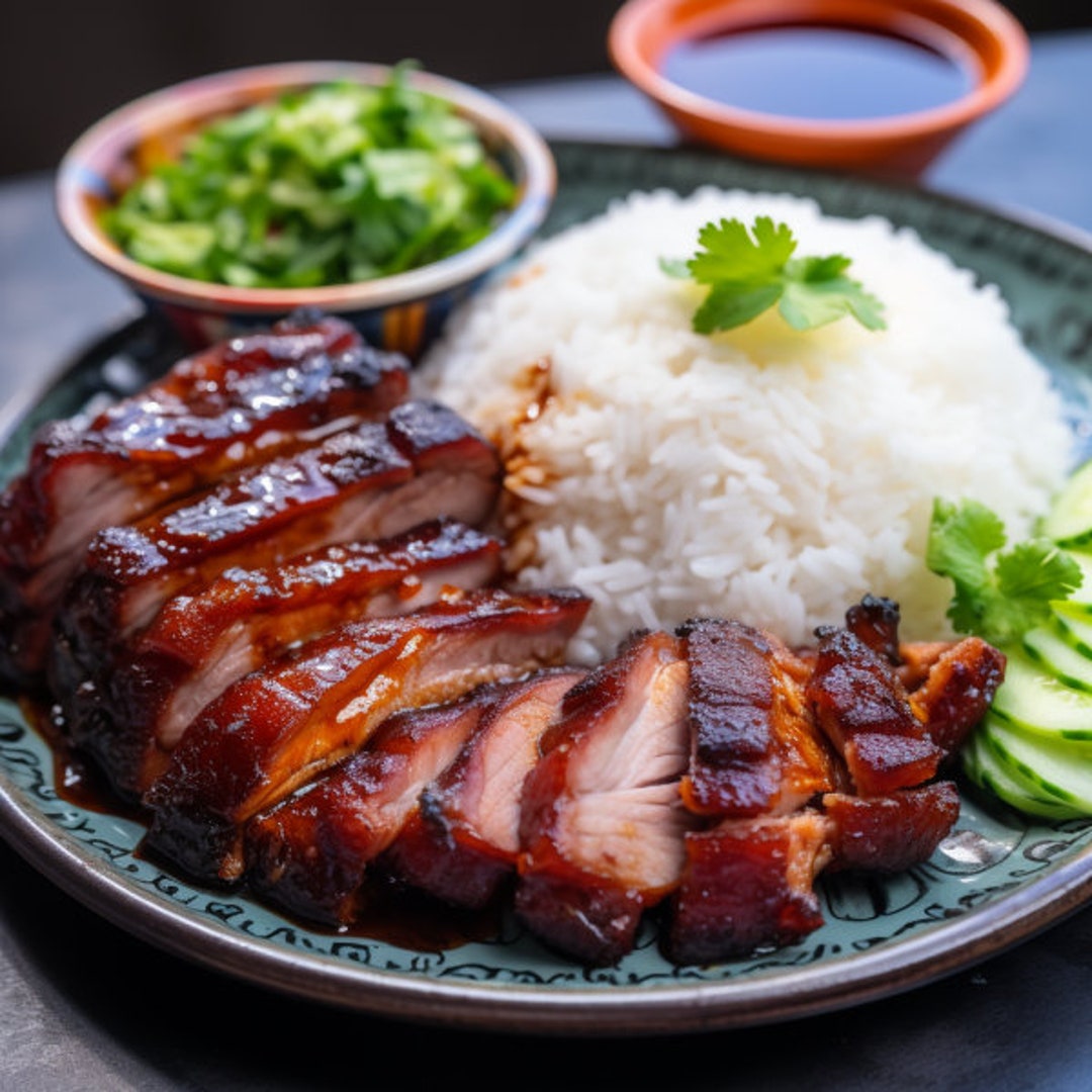 Chinese Bbq Pork Char Siu Etsy Chinese Bbq Pork Char Siu Etsy