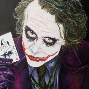 Impression d&#39;art Joker pour décoration murale