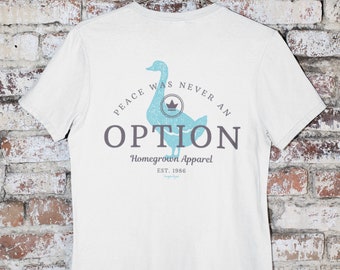 Peace was never an option - Short Sleeve Tee